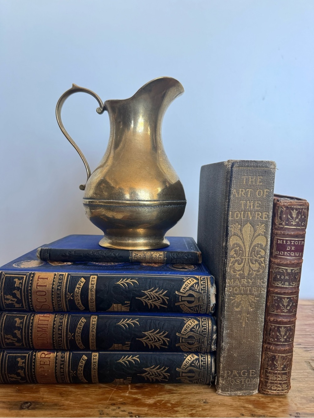 Vintage Brass Pitcher